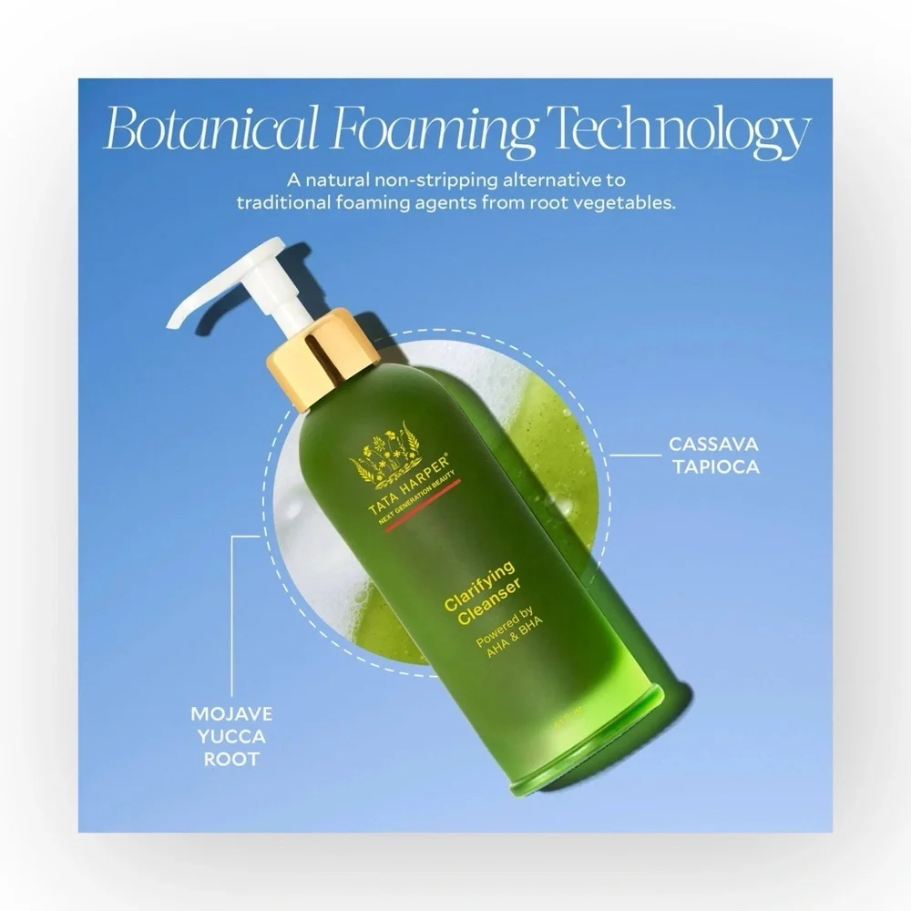 new Tata Harper 𖦹 Clarifying Cleanser 𖦹 Blemish Control Face Wash 𖦹 50 ml Sealed